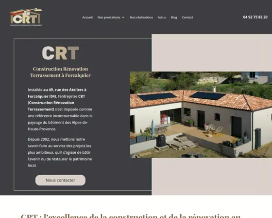 Site de CRT Forcalquier