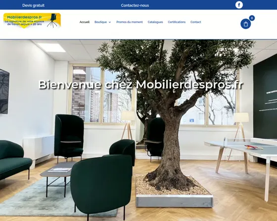 Site de Mobilier des Pros
